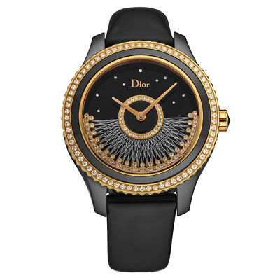 Pre-owned Dior Chris  Grand Bal, L, Strp, Blk Diam-d,rg Diam-b,m A