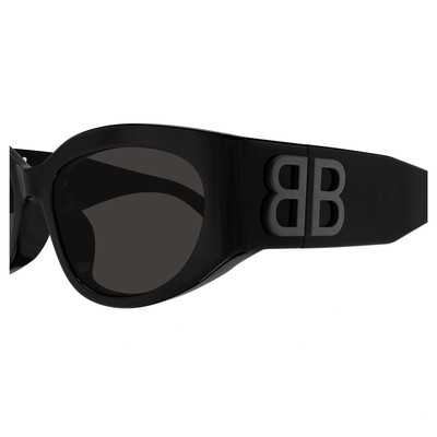 BALENCIAGA BALENCIAGA BB0324SK-001 BLACK SUNGLASSES