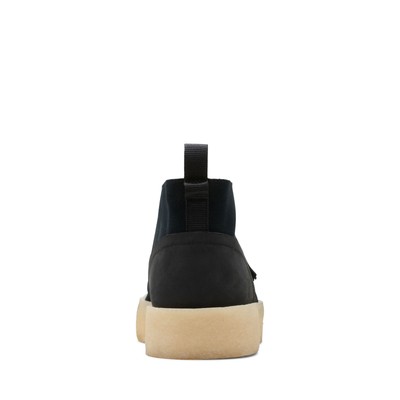 Clarks Originals Mens Desert Cup Black Suede  Boots Shoes