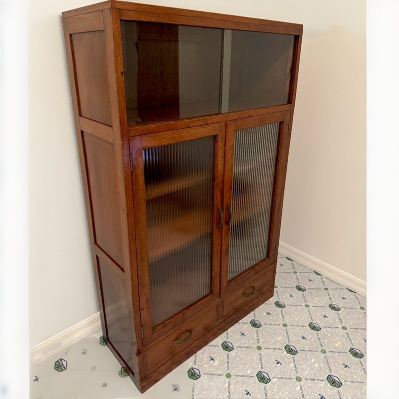 Furniture Wooden Cupboard Cabinet Curio Hutch Wow 🤩 Nice One