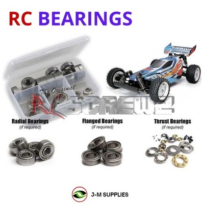RCScrewZ Metal Shielded Bearings tam085b for Tamiya Rising Storm 4WD 58334 | SET