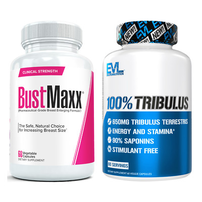 BustMaxx and EVL Tribulus:  Powerful Breast Enhancement & Libido Boosting Combo