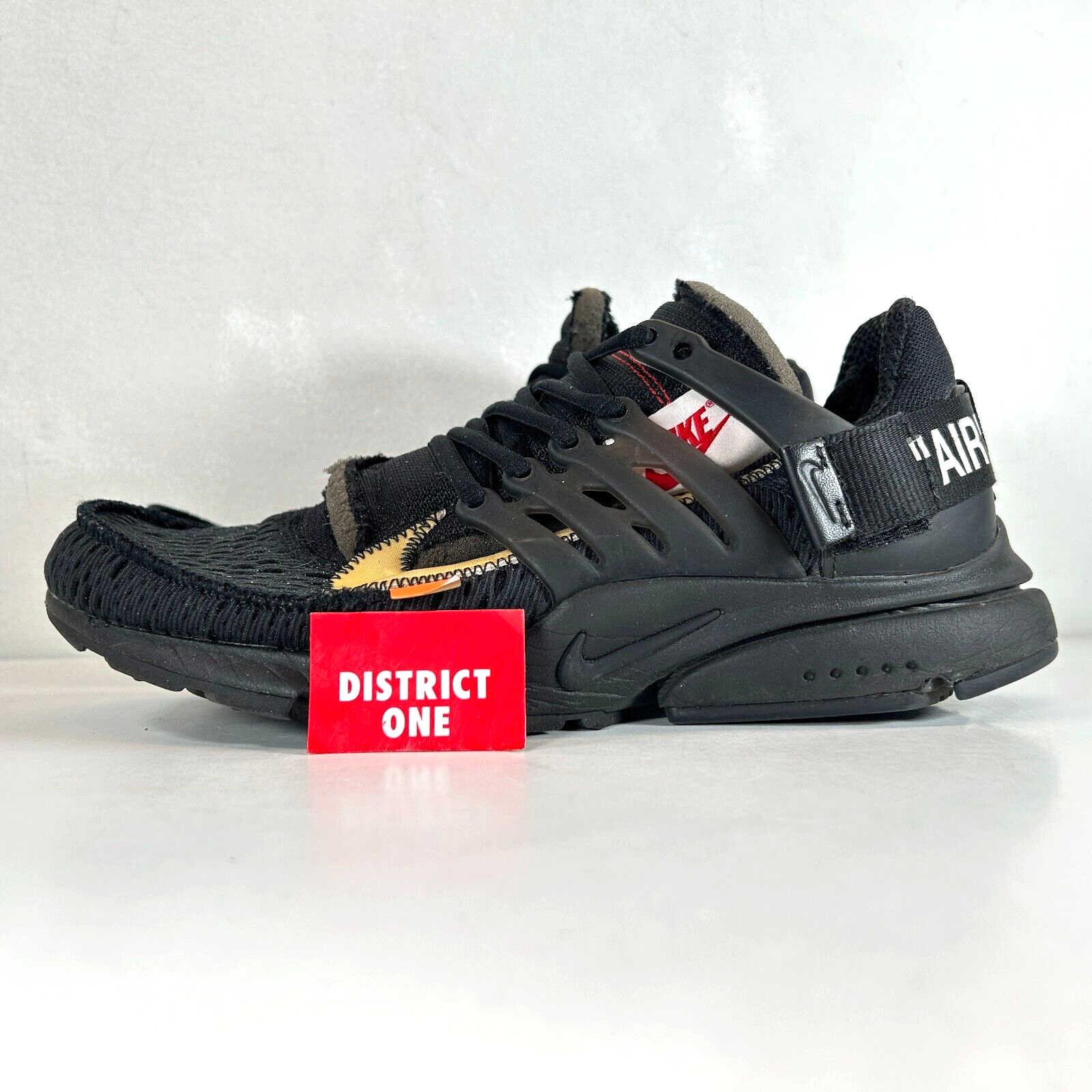 Off White x Nike Air Presto Black 2018 - Size 7 - AA3830 002