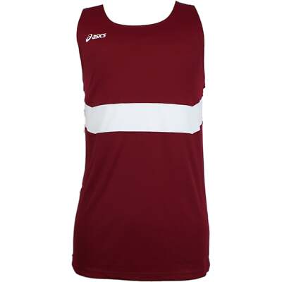

Майка мужская бордовая повседневная спортивная ASICS Break Through Scoop Neck TF2349-26, Burgundy, ASICS Break Through Scoop Neck Tank Top