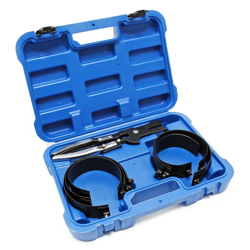 Kolbenringspannband SpannbÃ¤Nder 73-111mm Spannzange Set Kolbenringspanner