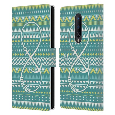 HEAD CASE DESIGNS INFINITY AZTEC LEATHER BOOK WALLET CASE FOR ONEPLUS PHONES
