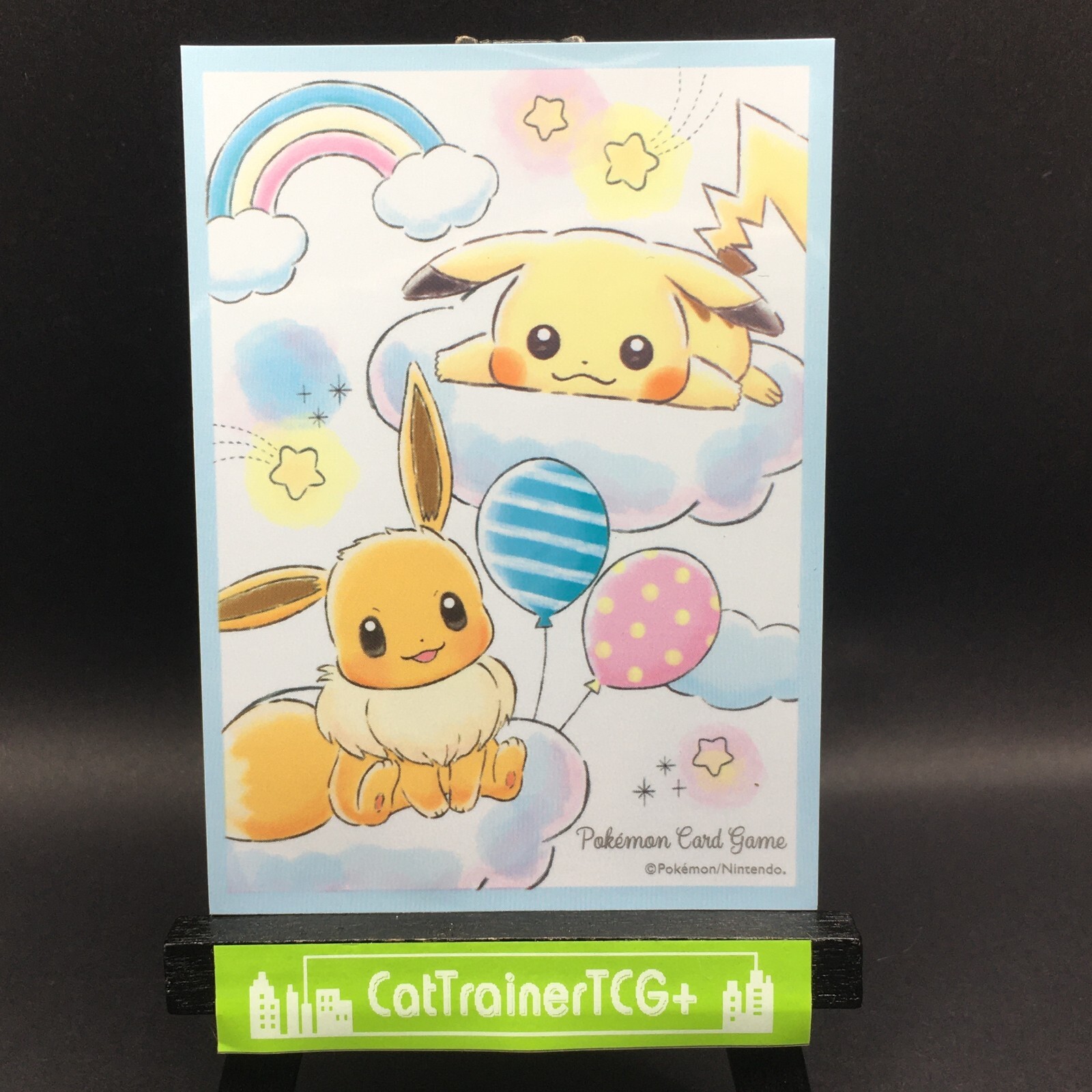 Pikachu V 377/S-P & Eevee V 378/S-P Festival Jakarta Promo