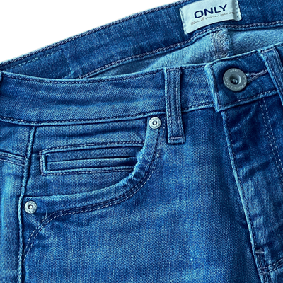Women Jean Ankle Zip Skinny Fit Jeans W26 L30 Grade A Jean ONLY Women s Jeans