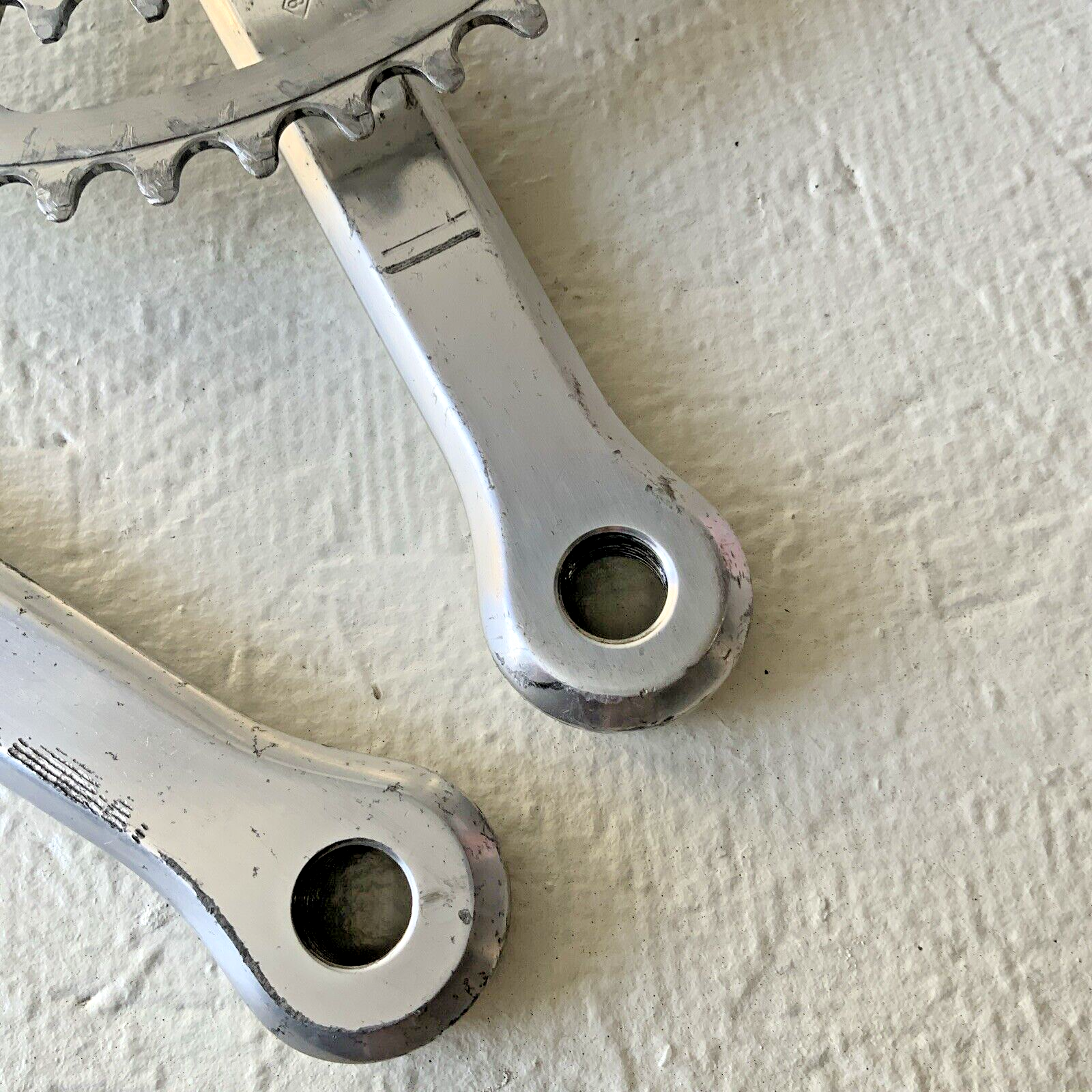 CAMPAGNOLO SUPER RECORD CRANKSET DOUBLE 53-42 TOOTH 170 MM ARM LENGTH