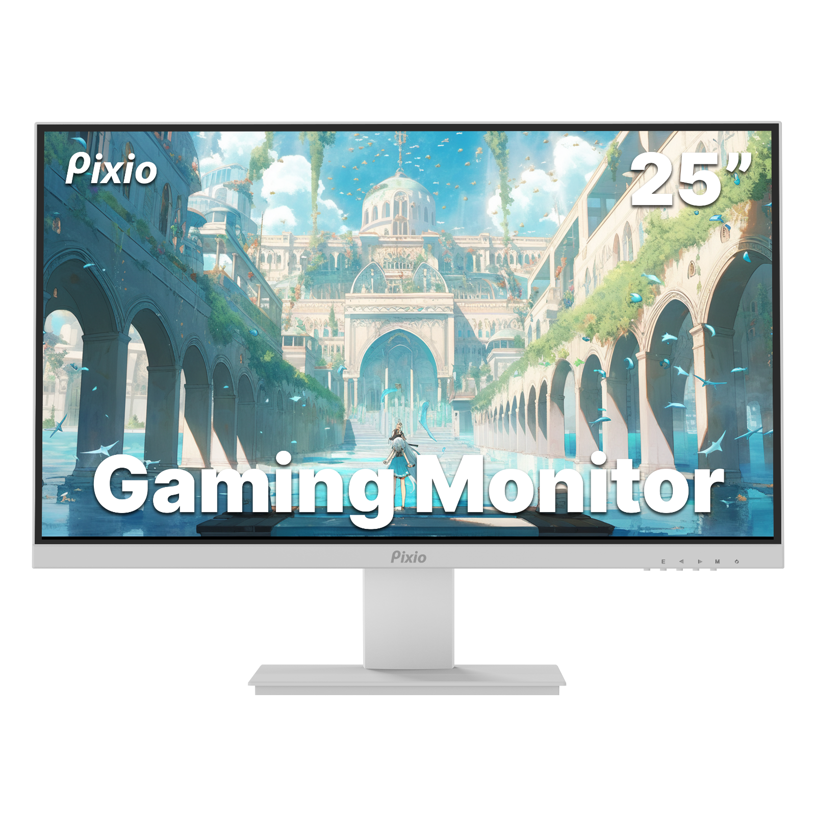 ◼️新品◼️PX259 Prime / White 白◼️Pixio◼️ Pixio PX259 Prime S White | 25 inch 1080p 360Hz 1 ms IPS