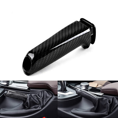 Real Carbon Fiber Parking E Brake Handle Replacement Fits 12-18 F30 F34 328i 335
