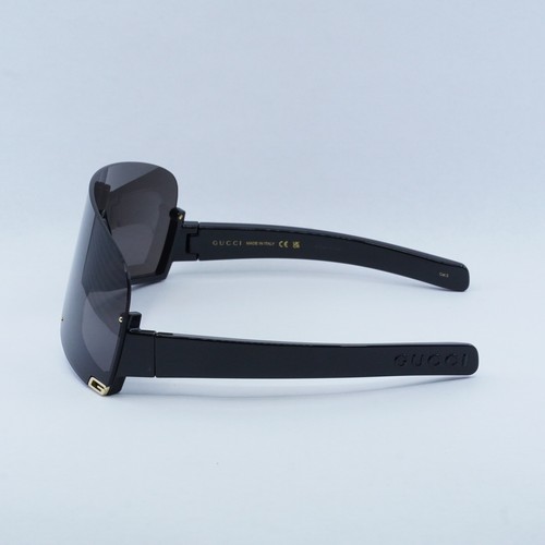 Pre-owned Gucci Gg1637s 003 Black/grey 99-1-115 Sunglasses In Gray