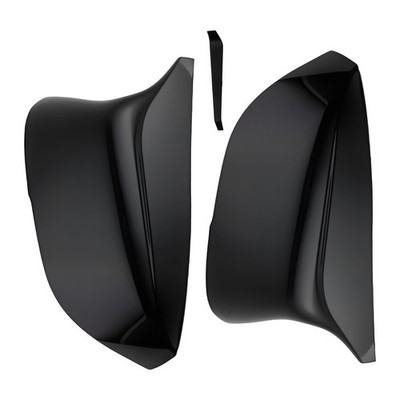Black Side  Mirror Cover Cap for Infiniti Q50 Q60 Q70 2014-2022 96374-4GA0H set