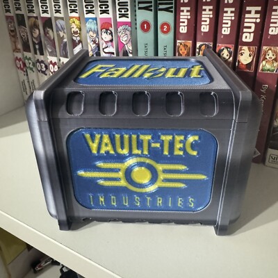 MTG Fallout Vault-Tec Deck box for EDH | Commander | Magic the Gathering 3Dprint