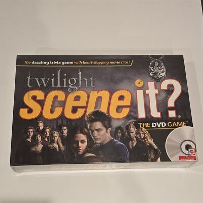 NEW sealed in box Twilight Scene It? The DVD Board Game