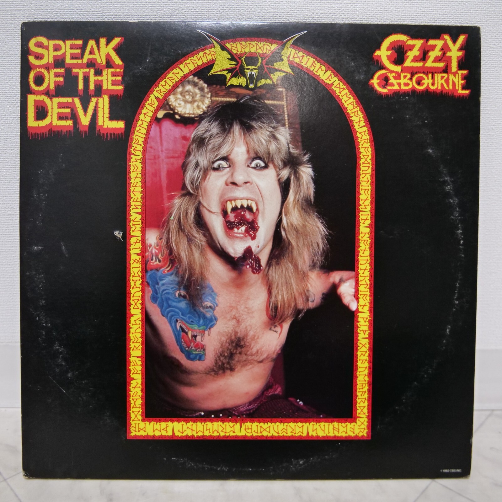 OZZY OSBOURNE / SPEAK OF THE DEVIL JAPAN ISSUE DOUBLE LP W