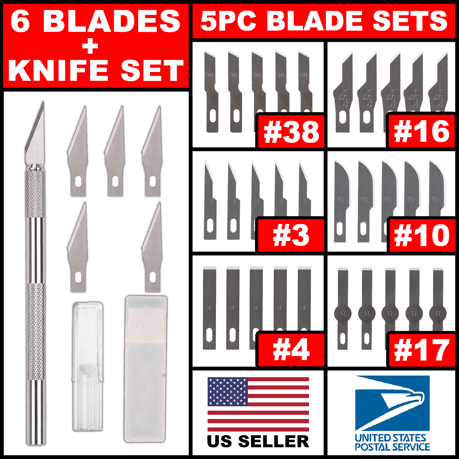 Knife Razor Blades
