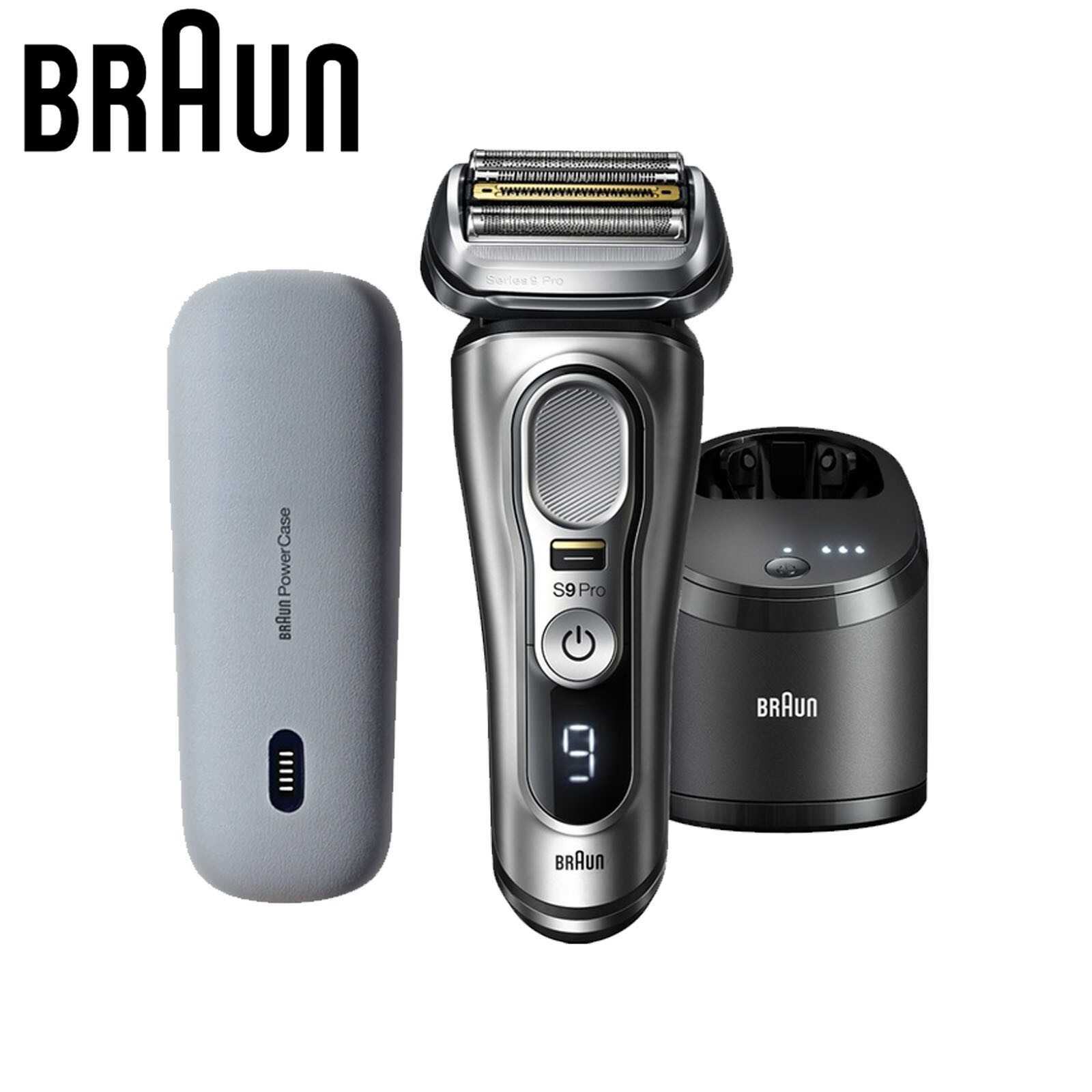 BRAUN シリーズ9PRO 9477CC Braun Series 9 Pro Shaver with Powercase | Braun
