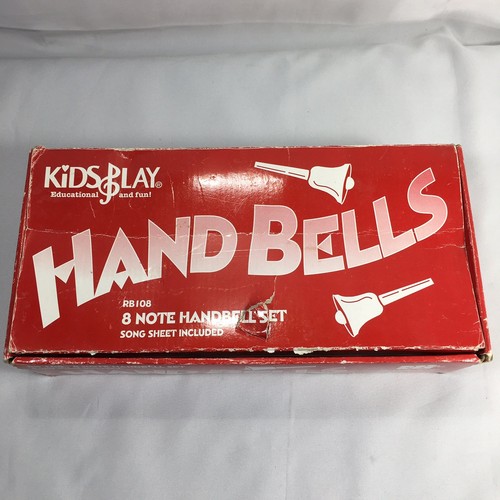 Rhythm Band Instruments Kids Play 8 Note Hand Bell Set RB108