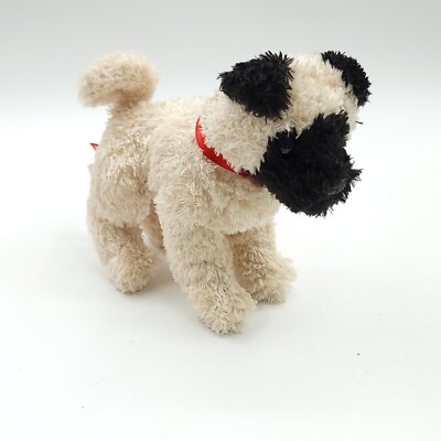 Douglas Cuddle Toy 6'' Muzzle RARE Pug Dog Tan Plush Pet Stuffed 1541 NWT NOS
