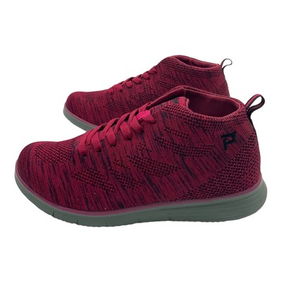 Propet TravelFit Hi-Top Walking Sneakers Shoe Berry US Women's 6.5 D (W)