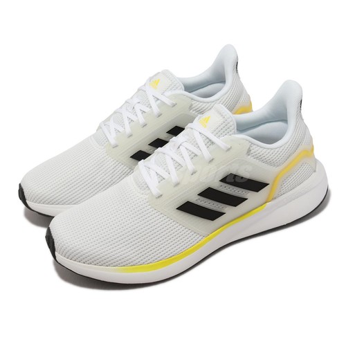 adidas EQ19 Run White Black Yellow Мужская спортивная обувь для бега Кроссовки GY4718