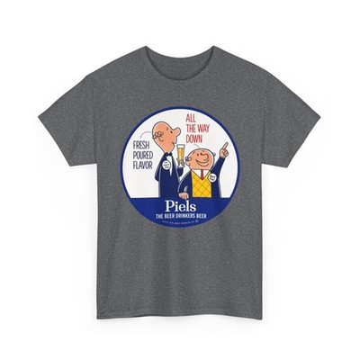 Piels The Beer Drinkers Beer Piel Bros. Brooklyn NY Retro Breweriana T-Shirt