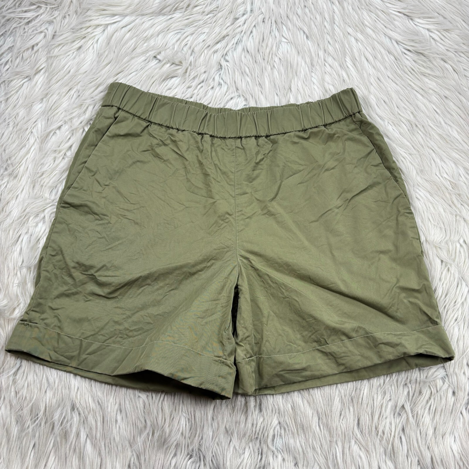 レディースウェア ADJUSTABLE MADEMOISELLE SHORTS - GREEN - $_57.JPG?set_id=880000500F