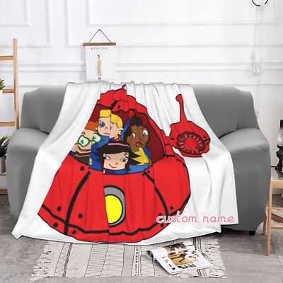 Disney Little Einsteins Custom Name Soft Blanket Kids and Adult Bedroom Decor Ch