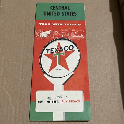 Central United States map dated August 3, 1959
