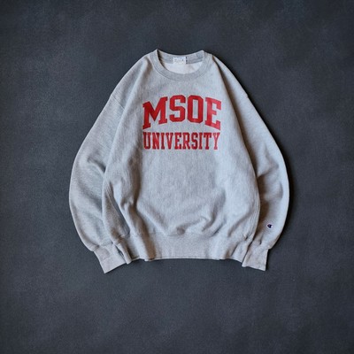 Vintage Milwaukee School of Engineering Reverse Weave Champion Sweatshirt XL