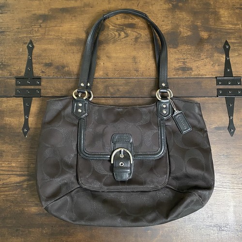 バッグ COACH SOHO LEATHER POCKET TOTE BAG y2k COACH SOHO LEATHER POCKET TOTE BAG y2k