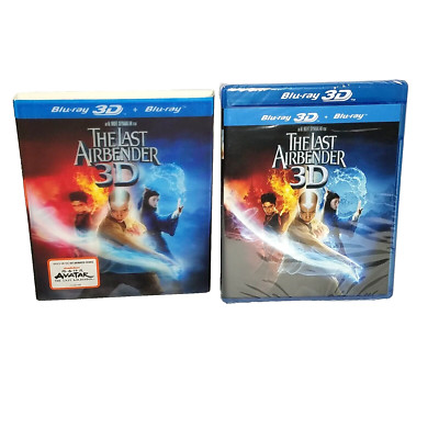 The Last Airbender 3D Blu-ray W/ Rare 3D SLIPCOVER by M. Night Shyamalan- NEW