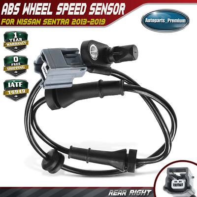 ABS Wheel Speed Sensor for Nissan Sentra 2013-2019 L4 1.6L L4 1.8L Rear Right RH