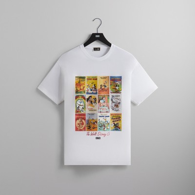 KITH x Disney Mickey & Friends Vintage Poster Tee FW23 / White - XXL PREORDER