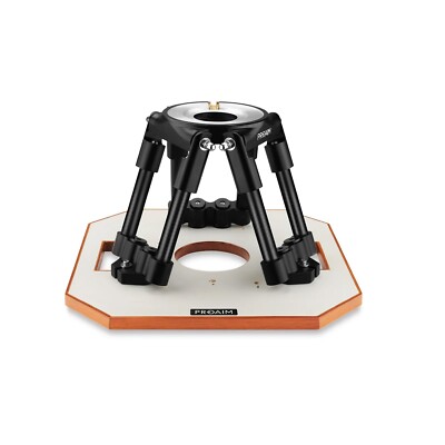 Proaim Heavy-Duty Mitchell Cinema Camera Hi-Hat with Board.  200kg / 440lb