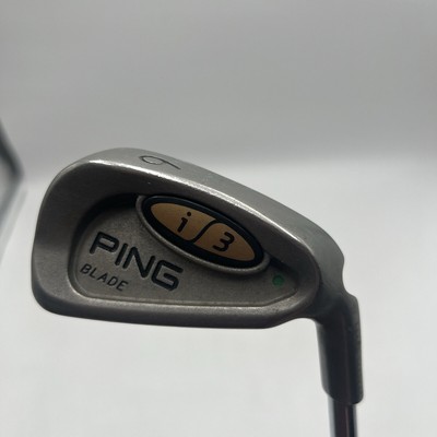 Ping i3 Blade 6 Iron Green Dot RH Cushin JZ Stiff Steel Shaft 37.5 