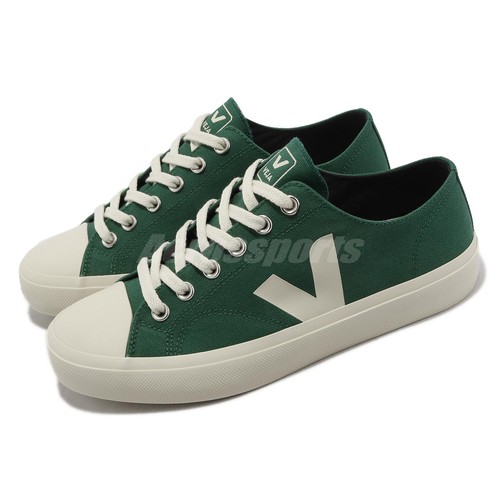 

Veja Wata II Low Canvas Poker Green Pierre Men Casual Lifestyle Shoes PL0102836B, Зеленый, Wata Ii Low Canvas