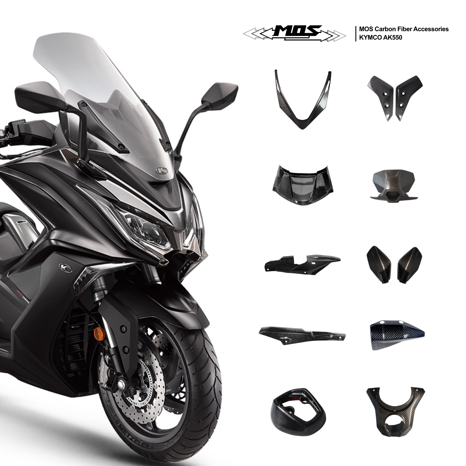 MOS Carbon Fiber Fairing Bodywork Parts & Accecories for MOS Carbon Fiber Fairing Bodywork Parts & Accecories for