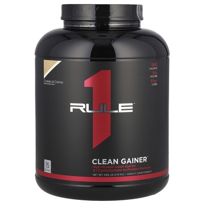 Clean Gainer , Cookies & Cream, 4.83 lb (2.19 kg)