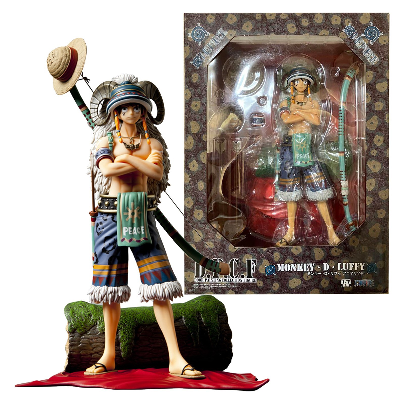 DOOR PAINTING COLLECTION FIGURE D.P.C.F ONE PIECE MONKEY D