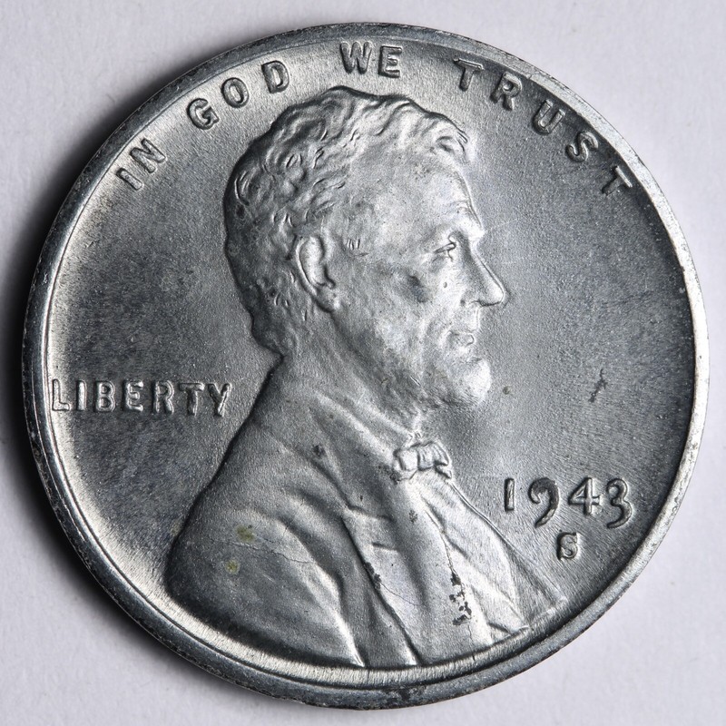 1943-S Lincoln Wheat Steel Cent Penny BU *UNCIRCULATED* MS