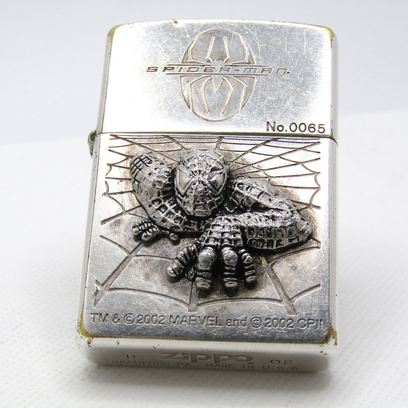 新品 ZIPPO 限定品スパイダーマンジッポ2002 ジッポ ジッポライター 