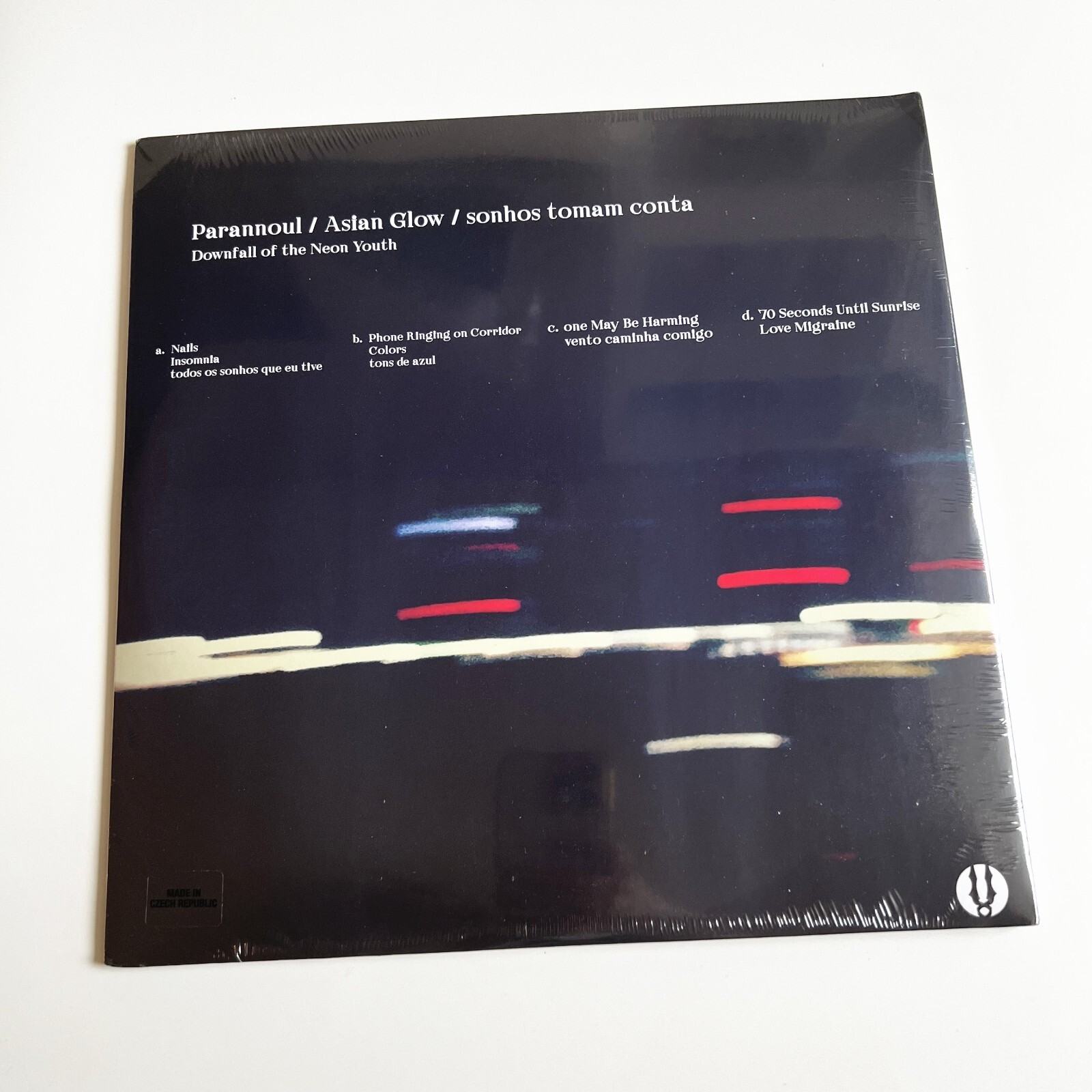 Parannoul Asian Glow Downfall Of The Neon Youth Blue Vinyl