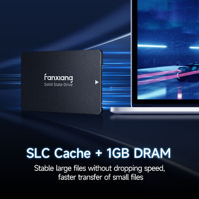 Fanxiang 4TB 2TB 1TB SSD 512GB 256GB 2.5'' SATA TLC 6Gb 550MB/s Internal SSD lot