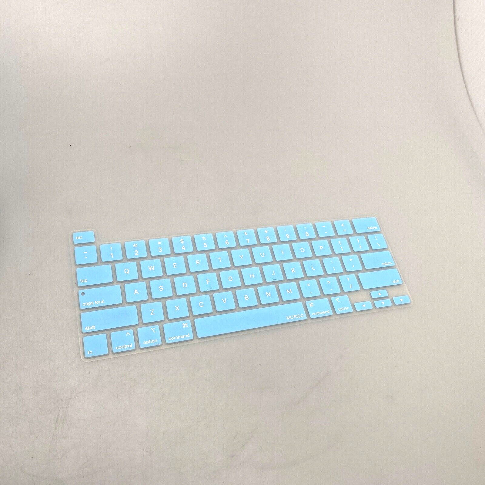 MOSISO Keyboard Cover Blue for Macbook Pro 13 Inch M2 2022,2021 2020 M1 A-