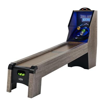 Classic Hall Of Games 9 Ft Roll And Score Game LED Lights And Electronic Scorer