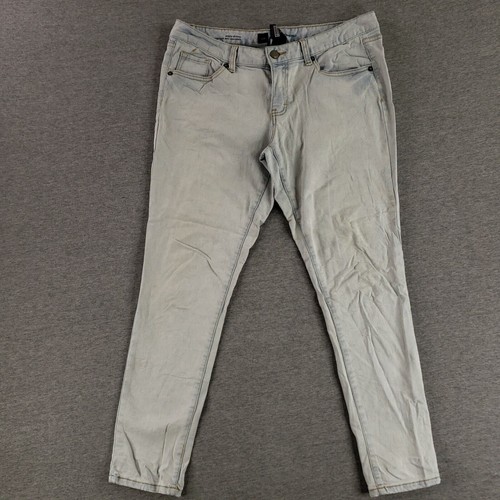 Mossimo Sz 12 Skinny Ankle Jeans Fit 3 Premium Denim Soft Broken In Feel Light