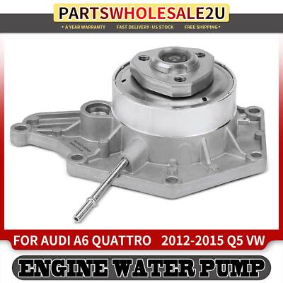 New Water Pump with Gasket for Audi A6 Quattro Q5 S4 S5 SQ5 Volkswagen Touareg