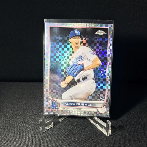 2022 Topps Chrome Walker Buehler X-Fractor Refractor #123